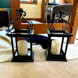 Black Indoor Lanterns